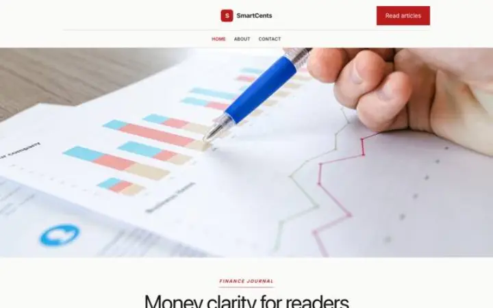 Web para finanzas