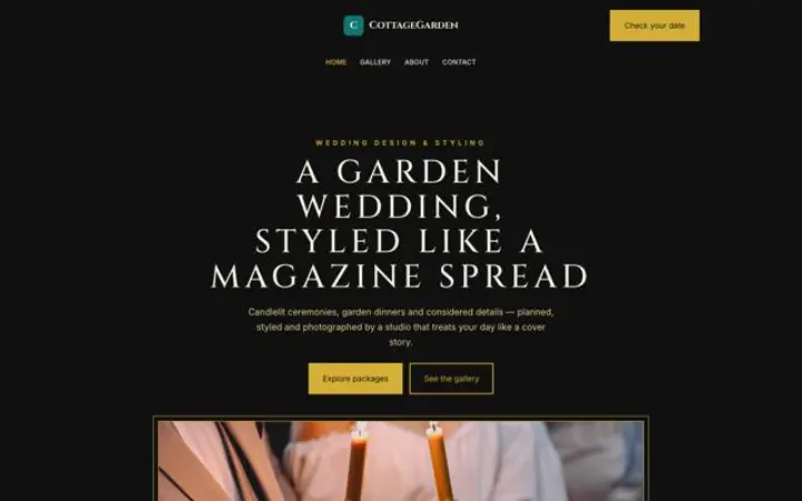 Web para bodas