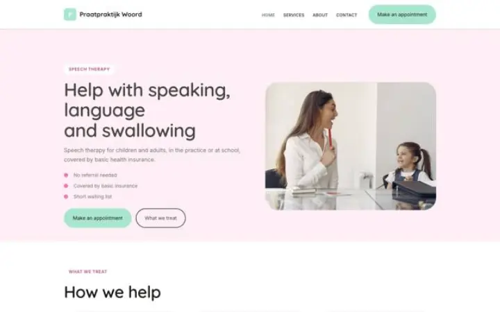 Web para logopedia