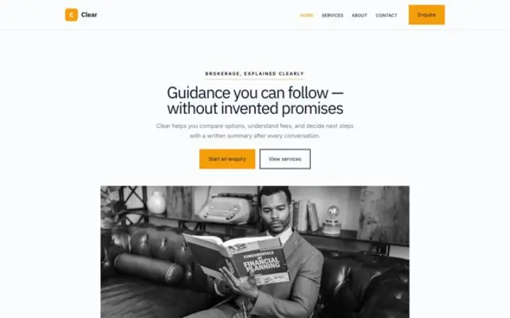 Web para correduría