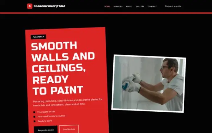 Web para yesería