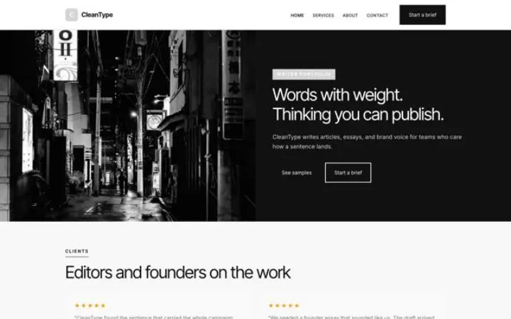 Web para redacción