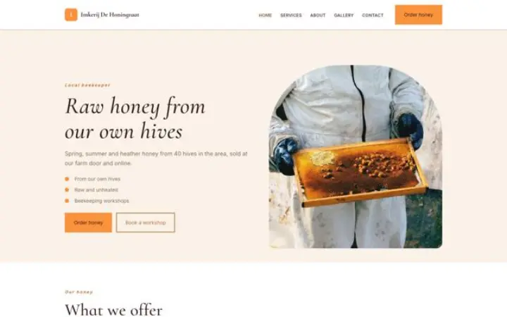 Web para apicultura