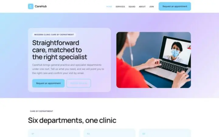 Web para clínica