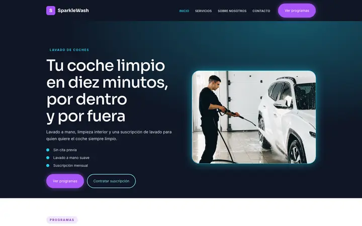 Tema SparkleWash